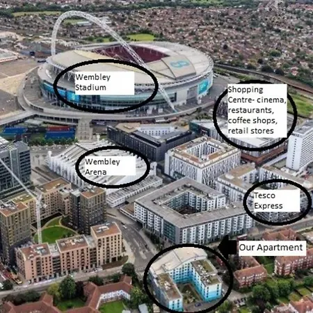 Stylish Wembley Stadium And Ovo Arena Apartment, Londres Exterior foto