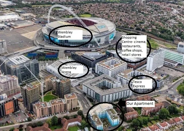 Stylish Wembley Stadium And Ovo Arena Apartment, London